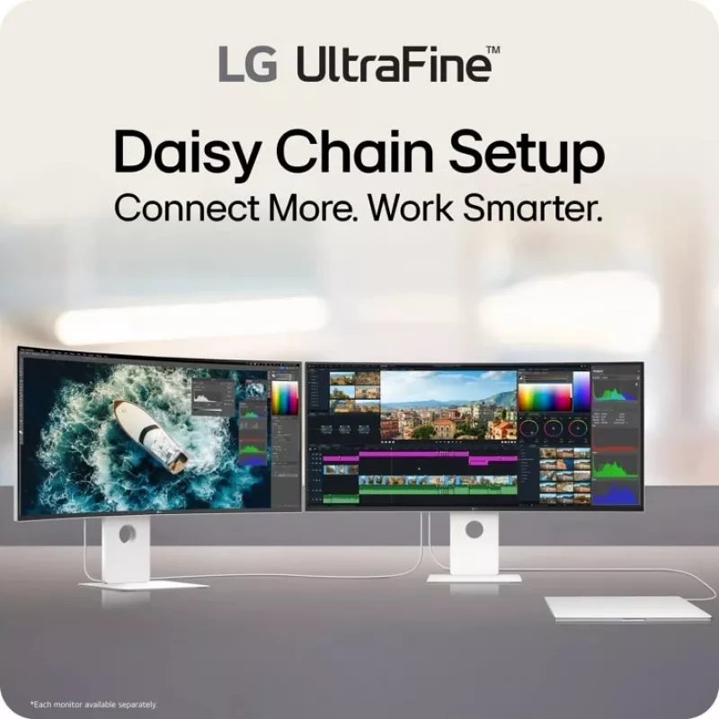 LG 40U990A-W Monitor de computador 101,6 cm (40 polegadas) 5120 x 2160 píxeis WUHD preto