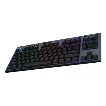 LOGITECH G915 X Lightspeed TKL Teclado gaming mecânico sem fios RGB preto Qwerty US/Internacional Clicky