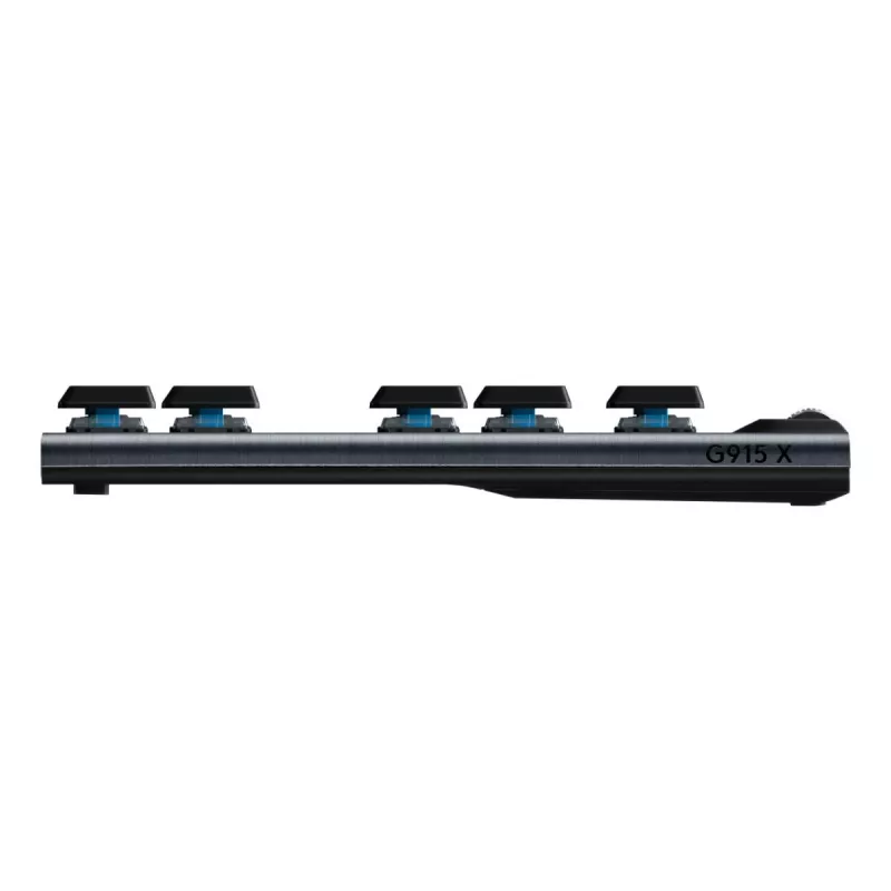 LOGITECH G915 X Lightspeed TKL Teclado gaming mecânico sem fios RGB preto Qwerty US/Internacional Clicky