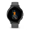 Smartwatch GARMIN Venu 3S — 41 mm caixa de polímero cinzenta, 1,2 polegadas AMOLED, 10 dias de autonomia, 5 ATM