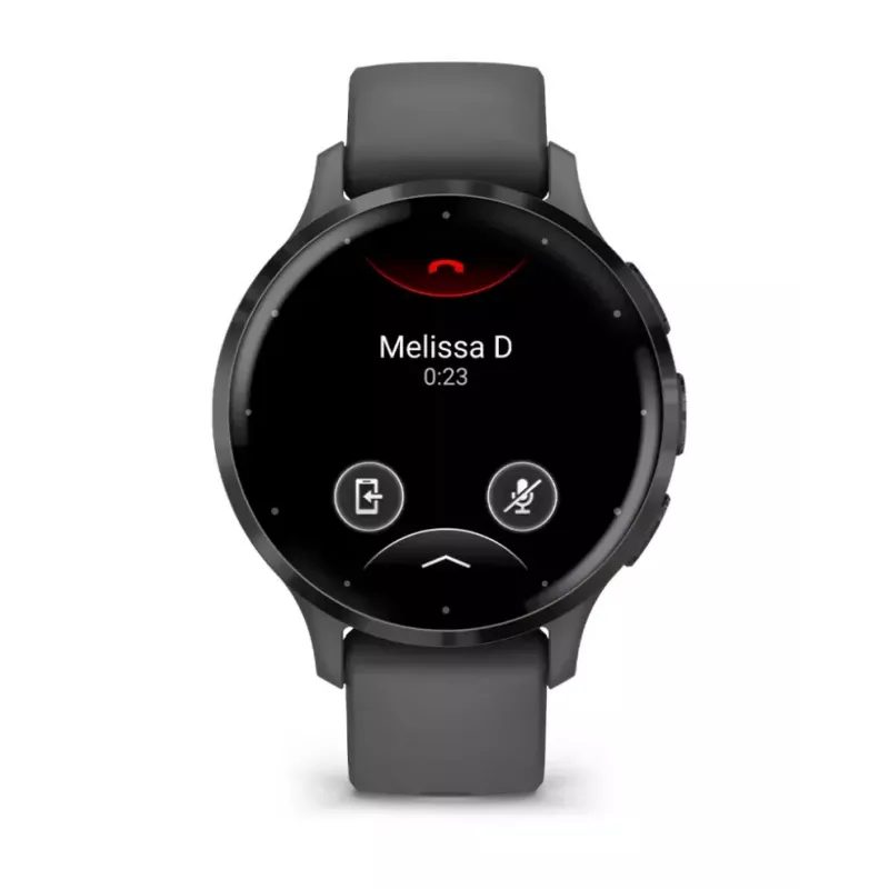 Smartwatch GARMIN Venu 3S — 41 mm caixa de polímero cinzenta, 1,2 polegadas AMOLED, 10 dias de autonomia, 5 ATM