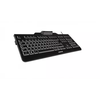 CHERRY KC 1000 SC Teclado com fio para smartcard, preto, USB (QWERTY - UK)