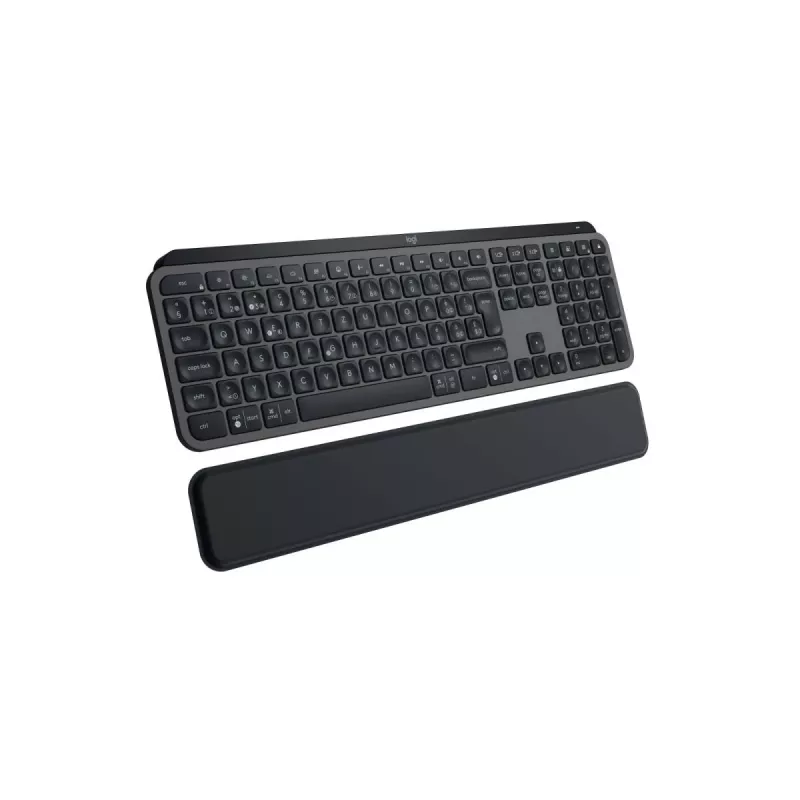 LOGITECH Mx Keys S Teclado com apoio de pulso Grafite QWERTZ Layout Suíço