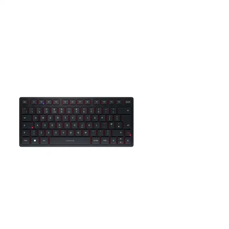 CHERRY KW 9200 MINI Teclado Universal USB + RF Wireless + Bluetooth QWERTY UK English preto