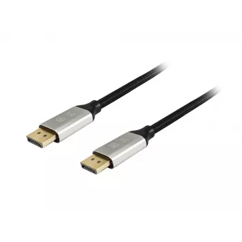 Equip Cabo DisplayPort 1.4 Premium, 3m, 3 m, DisplayPort, DisplayPort, ficha, ficha, 7680 x 4320 píxeis
