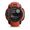 Smartwatch GARMIN Instinct 2X Solar – Relógio desportivo, 50 mm caixa de polímero, carregamento solar, GPS (GPS/GLONASS/Galileo), 10 ATM, pulseira de silicone