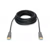 DIGITUS Cabo de fibra ótica híbrido HDMI AOC, tipo A M/M, 30m UHD 4K@60Hz, CE, preto