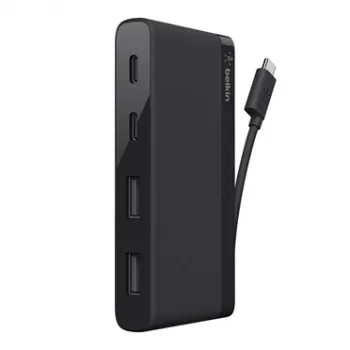 BELKIN Mini hub USB-C de 4 portas (2x Type-C e 2x USB-A 3.1)