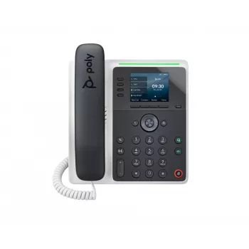 HP Poly Edge E220 Telefone IP e compatível com PoE, IPS, 320 x 240 píxeis, 4:3, HTTPS, ENERGY STAR, EAC, RoHS, Federal Communications Commission (FCC), CE, BSMI