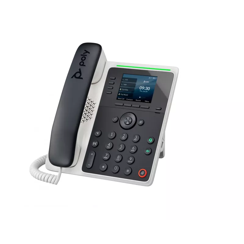 HP Poly Edge E220 Telefone IP e compatível com PoE, IPS, 320 x 240 píxeis, 4:3, HTTPS, ENERGY STAR, EAC, RoHS, Federal Communications Commission (FCC), CE, BSMI