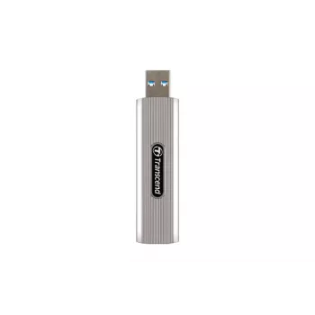 TRANSCEND SSD - Esd320a Unidade portátil - 512 GB - USB Type A - cinzento suave
