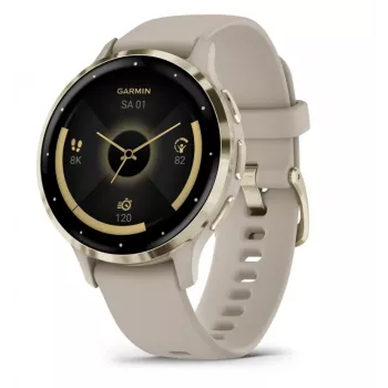 GARMIN INTERNATIONAL Venu 3S - 41 mm - Smartwatch com pulseira - francês - cinzento