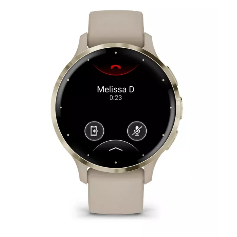 GARMIN INTERNATIONAL Venu 3S - 41 mm - Smartwatch com pulseira - francês - cinzento
