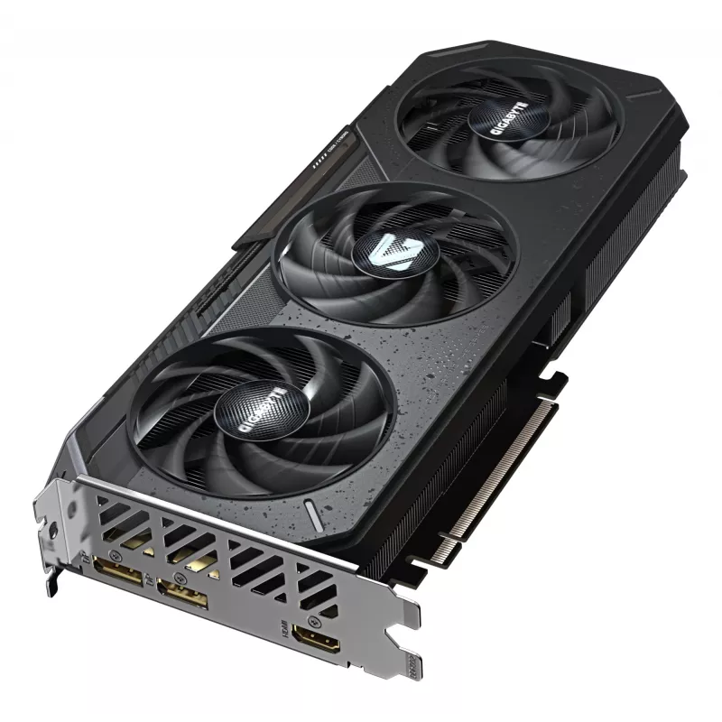 Placa gráfica GIGABYTE Radeon RX 9060 XT GAMING 16G - 16 GB GDDR6, 128 bits, PCI-E 5.0, 3230 MHz frequência do núcleo, 2 x DisplayPort, 1 x HDMI, GV-R9060XTGAMING-16GD