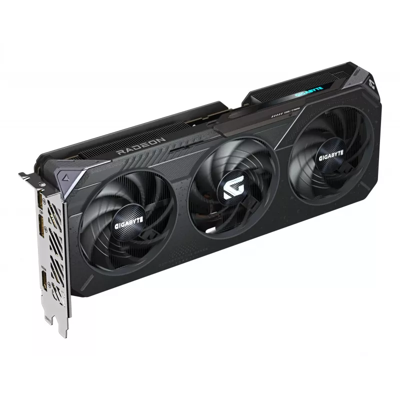 Placa gráfica GIGABYTE Radeon RX 9060 XT GAMING 16G - 16 GB GDDR6, 128 bits, PCI-E 5.0, 3230 MHz frequência do núcleo, 2 x DisplayPort, 1 x HDMI, GV-R9060XTGAMING-16GD