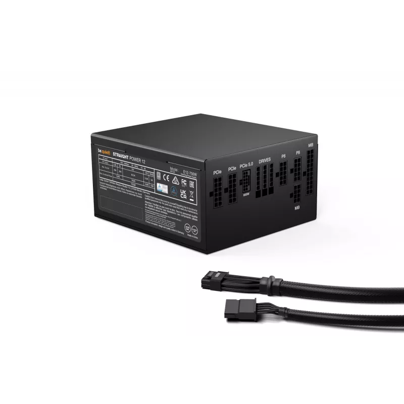 Fonte de alimentação be quiet Straight Power 12 750 W 20+4 pin ATX ATX Preto
