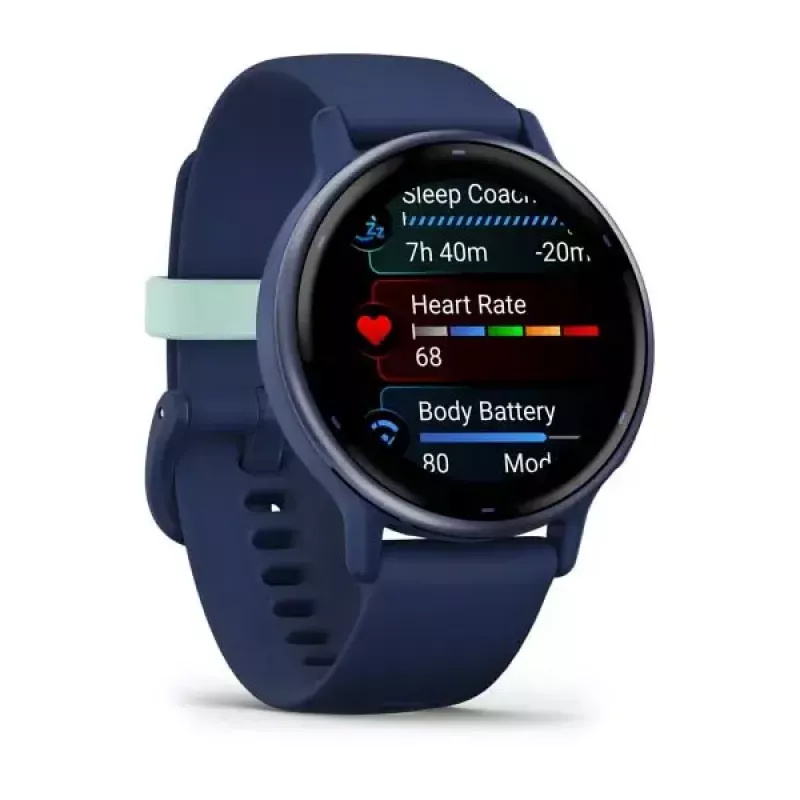 Smartwatch GARMIN Vivoactive 5 – relógio desportivo, caixa de alumínio/polímero de 42 mm, AMOLED 1,2