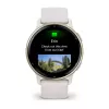Smartwatch GARMIN Vivoactive 5 – relógio desportivo, caixa de alumínio/polímero de 42 mm, AMOLED 1,2 polegadas, GPS/GLONASS/Galileo, frequência cardíaca e SpO2, 5 ATM, 11 dias de autonomia