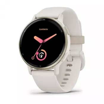 Smartwatch GARMIN Vivoactive 5 – relógio desportivo, caixa de alumínio/polímero de 42 mm, AMOLED 1,2 polegadas, GPS/GLONASS/Galileo, frequência cardíaca e SpO2, 5 ATM, 11 dias de autonomia