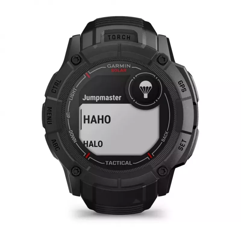 Garmin Instinct 2X Solar Tactical Edition smartwatch, 50 mm, preto