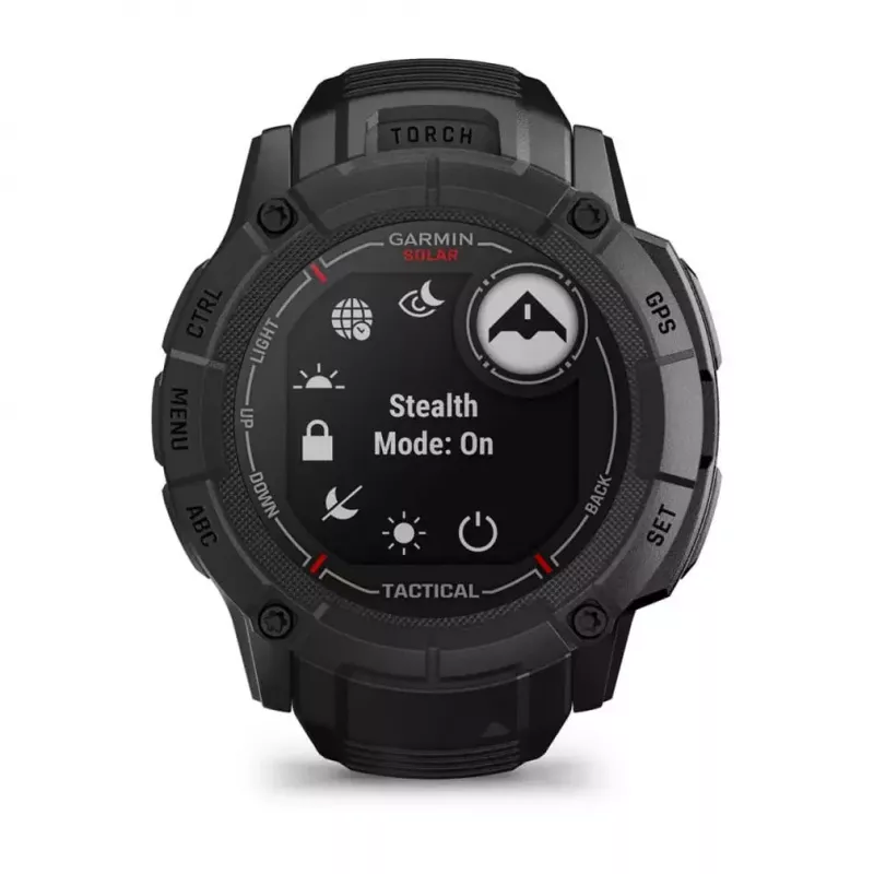 Garmin Instinct 2X Solar Tactical Edition smartwatch, 50 mm, preto