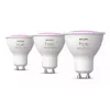 Philips Hue White and Colour Ambience GU10 – Smart-Spotlight – (pack de 3)