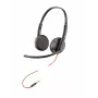 HP Poly Blackwire C3225 Top, com fios, escritório/call center, 87 g, headset, preto