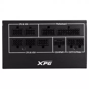 Fonte de alimentação XPG COREREACTOR II 850W, 850 W, 100 - 240 V, 47 - 63 Hz, 12 A, 22 A, 62,5 A