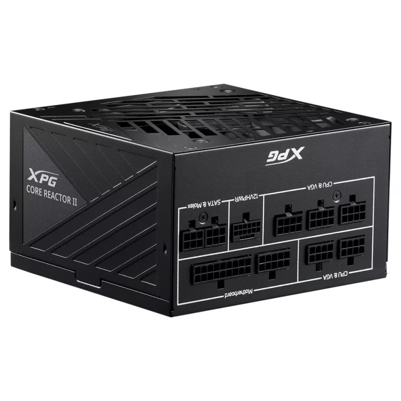 Fonte de alimentação XPG COREREACTOR II 850W, 850 W, 100 - 240 V, 47 - 63 Hz, 12 A, 22 A, 62,5 A