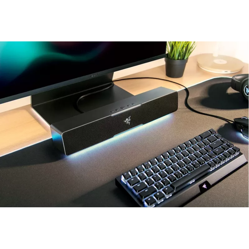 RAZER Leviathan V2 X - barra de som para gaming PC - preto