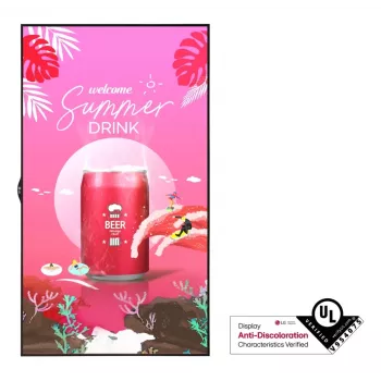 Ecrã de sinalização digital LG 55XS4P 139,7 cm (55 inch) LED 4000 cd/m² Full HD preto WebOS 24/7