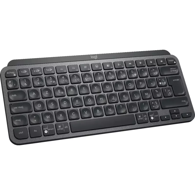 Teclado retroiluminado LOGITECH MX Keys Mini - Sem fios Bluetooth - Grafite - Azerty Francês