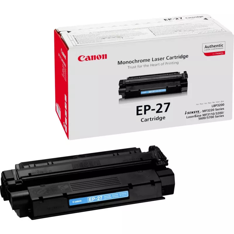Cartucho de toner Canon EP-27 1 unid. Original Preto