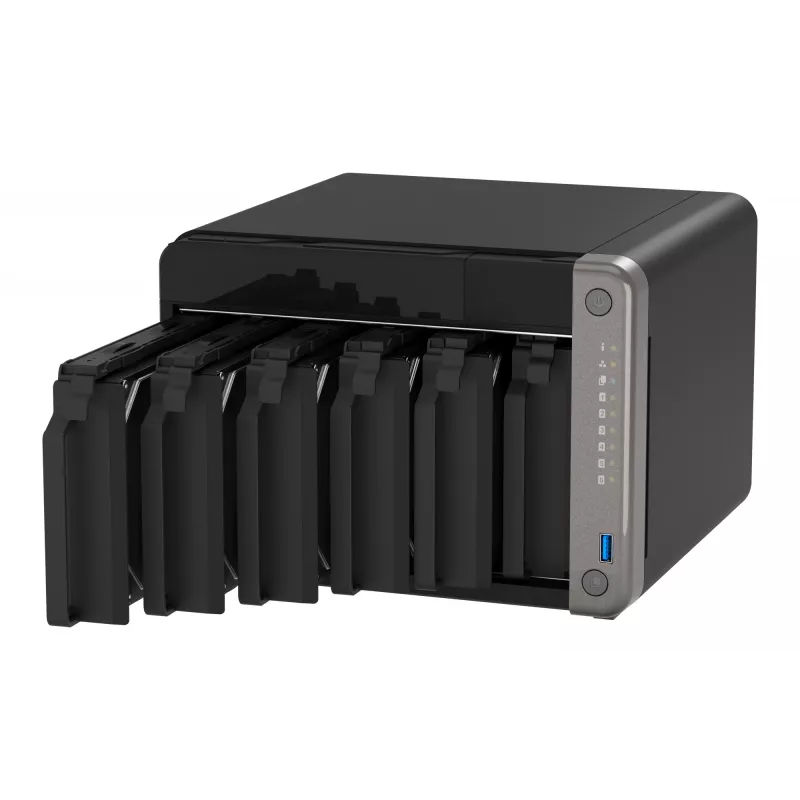 QNAP TS-AI642-8G Servidor NAS/Storage Torre ARM Cortex-A76 8 GB Preto