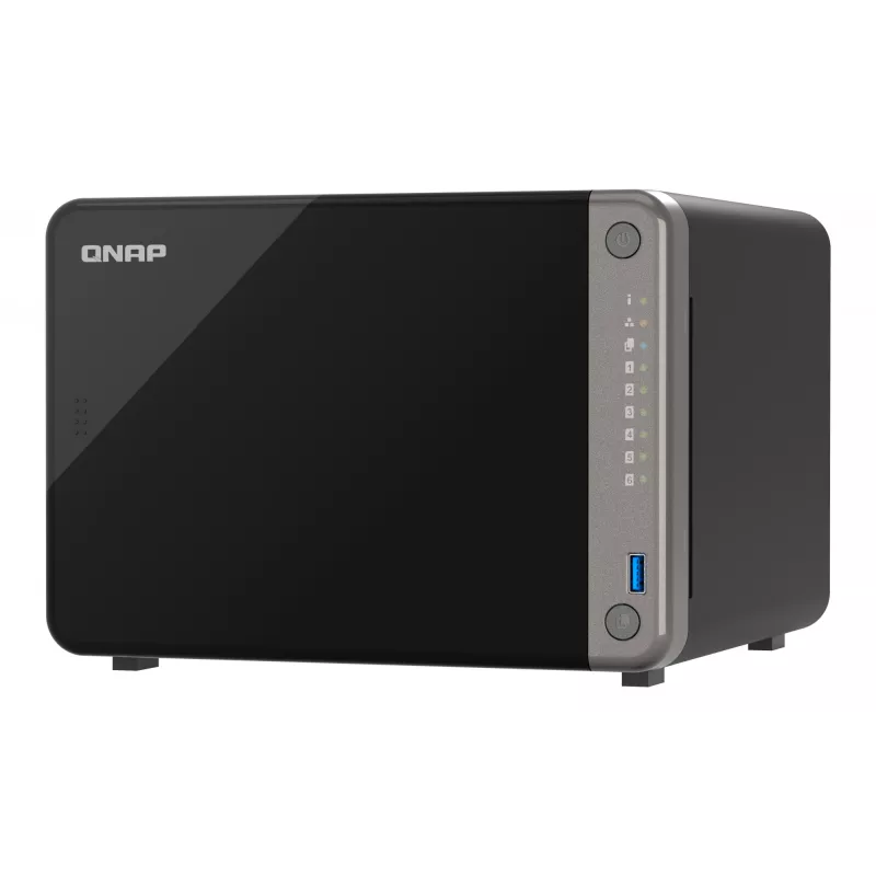 QNAP TS-AI642-8G Servidor NAS/Storage Torre ARM Cortex-A76 8 GB Preto
