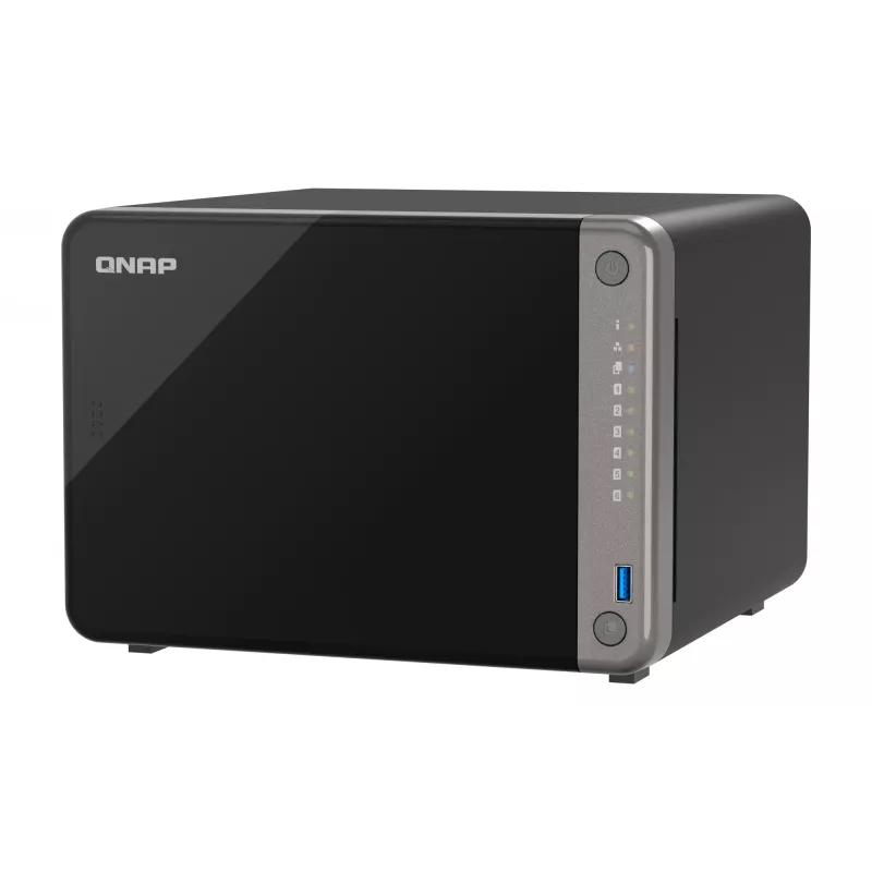 QNAP TS-AI642-8G Servidor NAS/Storage Torre ARM Cortex-A76 8 GB Preto