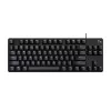 Teclado gaming mecânico Logitech G G413 TKL SE Tenkeyless USB LED Preto