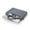 Mala para portátil DICOTA Eco schlank Case Base - 11-12,5 polegadas - Cinzento / 300d Rpet Poliéster