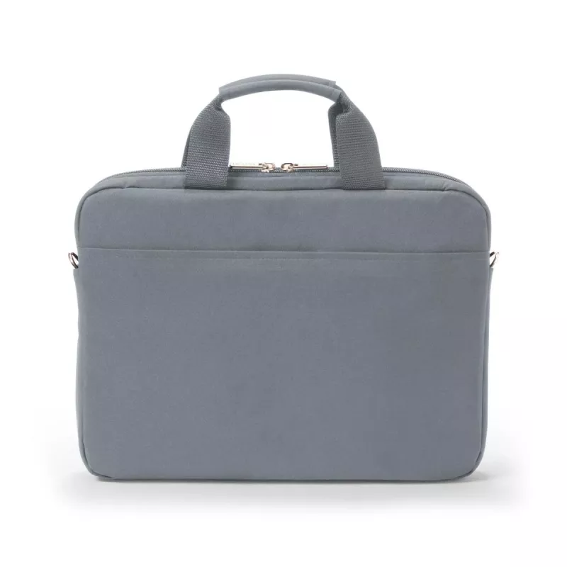 Mala para portátil DICOTA Eco schlank Case Base - 11-12,5 polegadas - Cinzento / 300d Rpet Poliéster