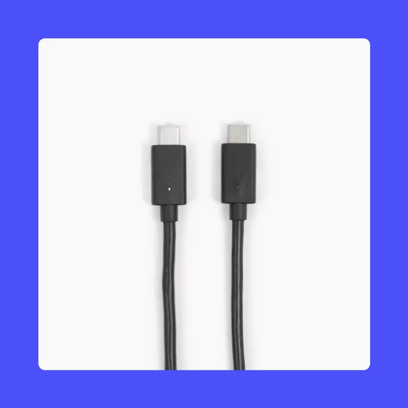Cabo Owl Labs USB-C macho para USB-C macho para Meeting Owl 3 (4,87 m) Cabo USB Preto