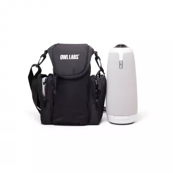 Mala de transporte Owl Labs Soft-Sided Meeting Owl, Capa, Poliéster, 310 g, Preto