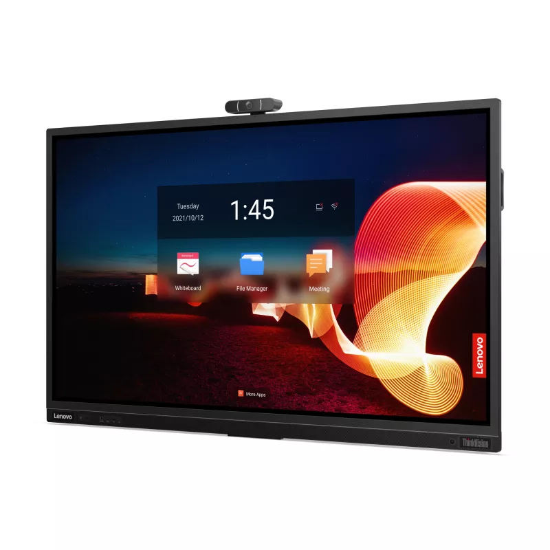 Monitor de computador Lenovo ThinkVision T75 190,5 cm (75 polegadas) 3840 x 2160 píxeis 4K Ultra HD LED Touchscreen Preto