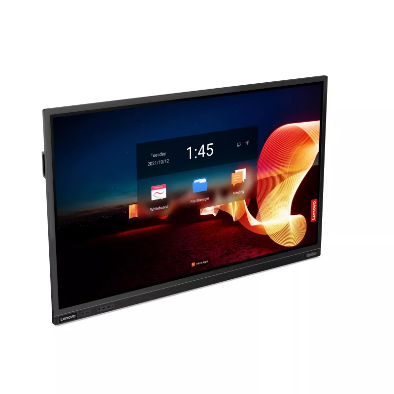 Monitor de computador Lenovo ThinkVision T75 190,5 cm (75 polegadas) 3840 x 2160 píxeis 4K Ultra HD LED Touchscreen Preto