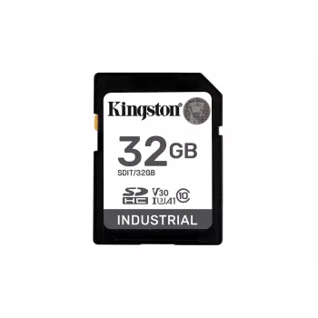 Memória flash Kingston Technology 32GB SDHC UHS-I Industrial pSLC