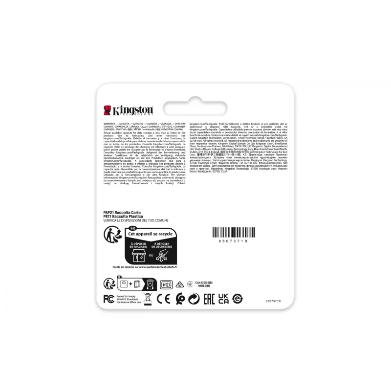 Memória flash Kingston Technology 32GB SDHC UHS-I Industrial pSLC