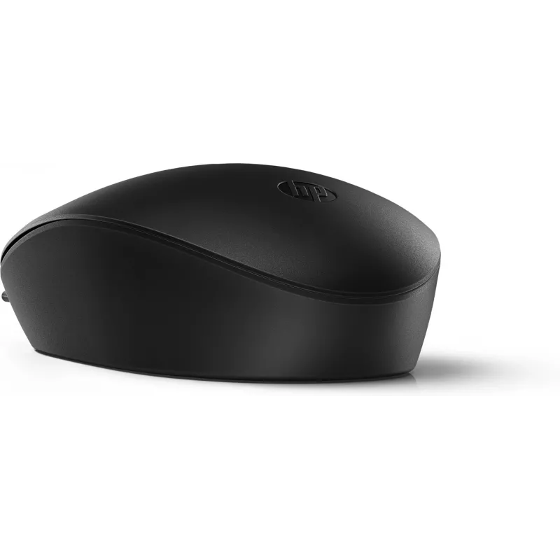 Rato HP 125 ótico com fio USB preto