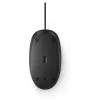 Rato HP 125 ótico com fio USB preto
