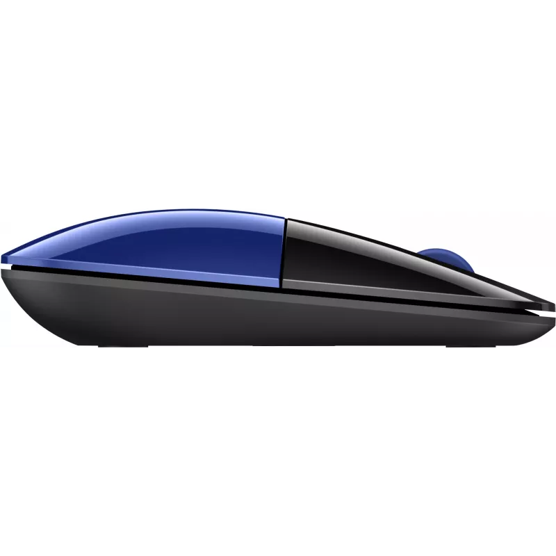 Rato sem fios HP Z3700 azul, ambidestro, ótico, RF Wireless, 1200 DPI, azul