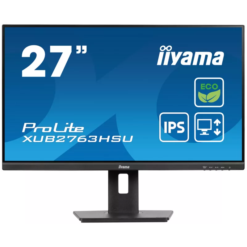 Monitor de computador iiyama ProLite XUB2763HSU-B1 68,6 cm (27 polegadas) 1920 x 1080 píxeis Full HD LED preto
