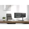 Suporte de monitor Neomounts NM-D335DBLACK 10-27 polegadas, montagem por aperto/em pé/através, 8 kg, 25,4 cm (10 polegadas), 68,6 cm (27 polegadas), 100 x 100 mm, preto